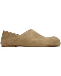 JW Anderson - Beige Paw Loafers - Lyst
