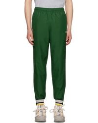 Lacoste - Green & Off-white Tennis Lounge Pants - Lyst