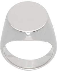 Maison Margiela - Chevaliere Signet Ring - Lyst