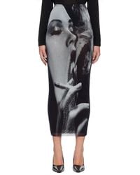 Jean Paul Gaultier - 'The Smoking Long' Maxi Skirt - Lyst
