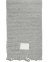 MM6 by Maison Margiela - Wool Scarf - Lyst