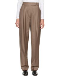 Rohe - Daria Single Pleat Tapered Trousers - Lyst