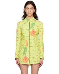 Rave Review - Yellow Embla Shirt - Lyst