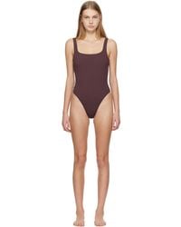 Matteau - Burgundy Nineties Swimsuit - Lyst