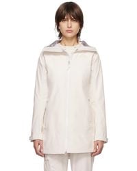 The North Face - White Dryzzle Coat - Lyst