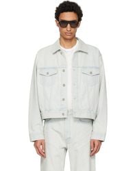 Fear Of God - Bleached Denim Classic Trucker Jacket - Lyst