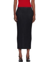 Pleats Please Issey Miyake - Thicker 1 Maxi Skirt - Lyst