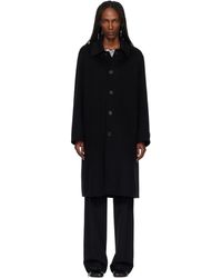 MM6 by Maison Margiela - Wool Coat - Lyst