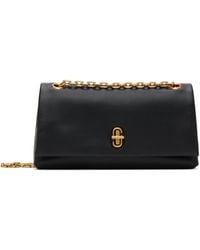 Marc Jacobs - Sac Noir À Bandoulière En Chaine - Lyst