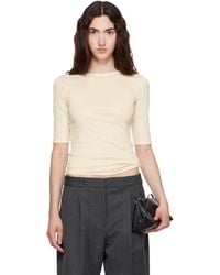Flore Flore - Off- Anna T-Shirt - Lyst