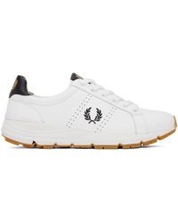 Fred Perry - F perry baskets b723 blanches - Lyst