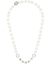 Marni - Faux-Pearls & Metal Necklace - Lyst