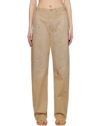 MM6 by Maison Martin Margiela - Tailored Painter Trousers - Lyst