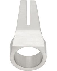 Rick Owens - Porterville Open Trunk Ring - Lyst