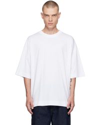 Dries Van Noten - ホワイト オーバーサイズ Tシャツ - Lyst