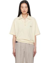 Serapis - イエロー Sailor 半袖ポロシャツ - Lyst