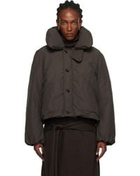 Lemaire - Short Puffer Blouson Down Jacket - Lyst