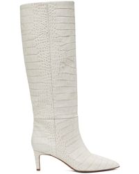 Paris Texas - Off-white Stiletto 60 Tall Boots - Lyst