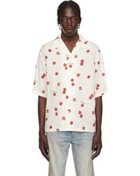 Amiri - Off- Dice' Bowling Shirt - Lyst