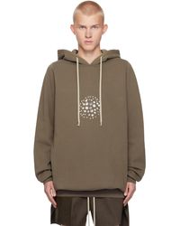 Rick Owens - Porterville Orb Studs Hoodie - Lyst