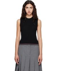 Thom Browne - Merino Wool Rwb Stripe Tank Top - Lyst