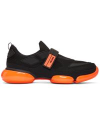 prada cloudbust black orange