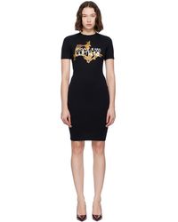 Versace Jeans Couture - Vestiti Jersey Stretch Minidress - Lyst
