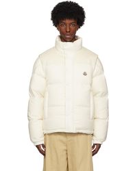 Moncler - ホワイト& Verone リバーシブル ショート ダウンジャケット - Lyst