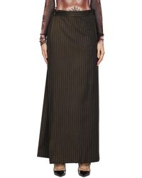 Jean Paul Gaultier - Brown 'the Suit Pant Skirt' Trousers - Lyst