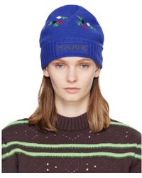 Marni - Wool & Cashmere Flower Beanie - Lyst