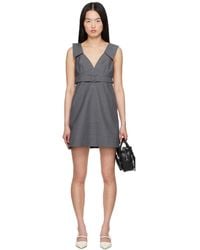 ShuShu/Tong - A-Line Lapel Minidress - Lyst