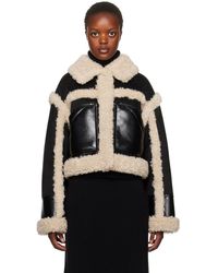 Stand Studio - Off- Edith Faux-shearling Jacket - Lyst