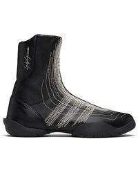 Y-3 - Baskets Montantes Regu Noires - Lyst
