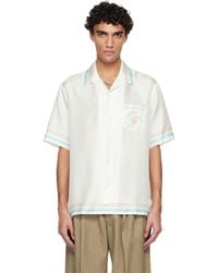 CASABLANCA - Off- Dance Joy Short Sleeve Shirt - Lyst