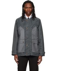 Thom Browne - Tech Twill Field Jacket - Lyst