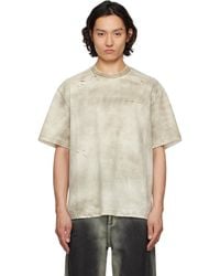 Feng Chen Wang - Sandwashed T-Shirt - Lyst