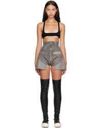 Rick Owens - Tower Dirt Cutoff Denim Shorts - Lyst