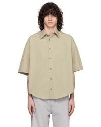 Ami Paris - Spread Collar Shirt - Lyst