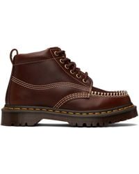 Dr. Martens - Lowell Chukka Moc Toe Leather Ankle Boots - Lyst