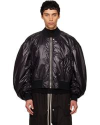 Rick Owens - Temple Secchia Flight Bomber Jacket - Lyst