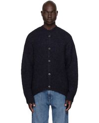 Our Legacy - Navy Opa Cardigan - Lyst