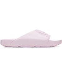 Givenchy - Label Slide Sandals - Lyst