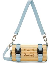 Feng Chen Wang - Grand sac et bleu en bambou - Lyst