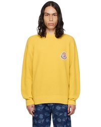 Moncler Genius - Moncler X Billionaire Boys Club Yellow Sweater - Lyst