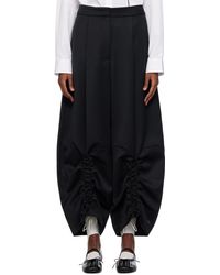 Simone Rocha - Ruched Trousers - Lyst