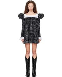 LAURA ANDRASCHKO - Vampire Boho Minidress - Lyst