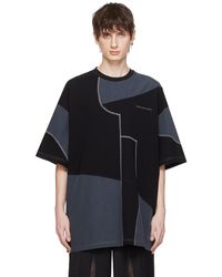 Feng Chen Wang - Paneled T-shirt - Lyst