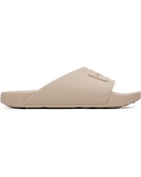 Givenchy - Label Slide Sandals - Lyst