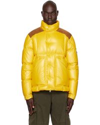 Moncler - Yellow Ain Down Jacket - Lyst