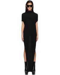 black and red maxi